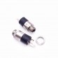 50 PCS Headphone Jack 3 5 Audio Jack 3  pin with Nut Vertical Dual  channel ROHS